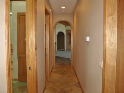 Hall way to Master suite