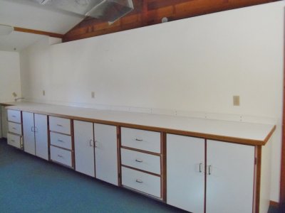 Bunkhouse garage interior