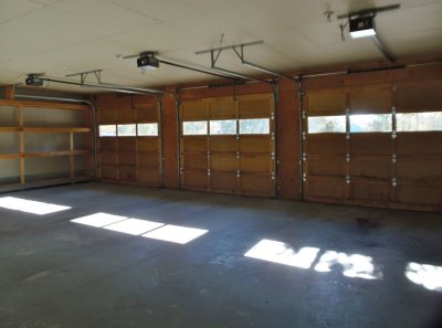 Bunkhouse garage interior