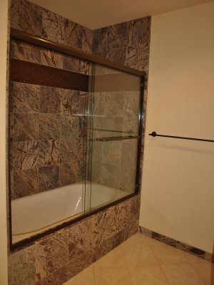 bathroom lower level