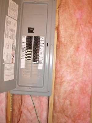 garage elect panel