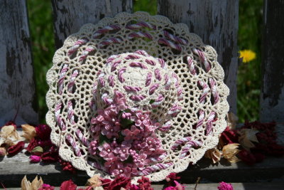 Dried Flowers with Hat
