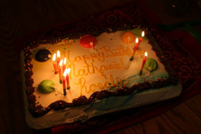 A Balloon Birthday Cake!
