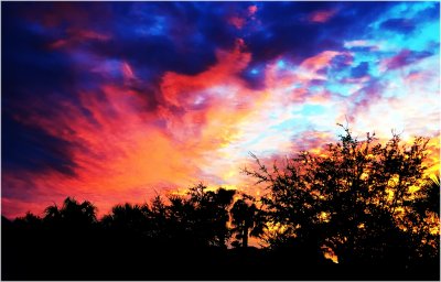 Sunrise seen from my driveway