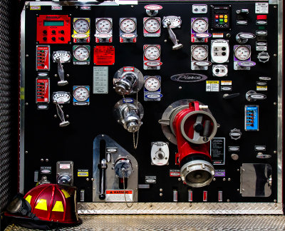 Fire Truck Control Panel