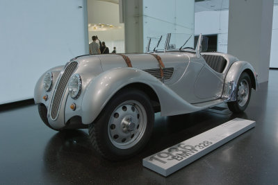 Vintage Cars. A visit at the BMW-Museum Munich