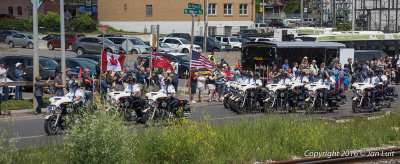 OPP Golden Helmets Motorcycle team