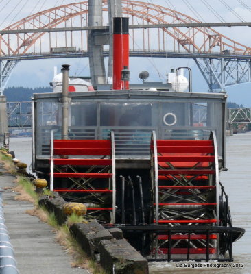 Paddle Wheel Boat, The Native, refuelling