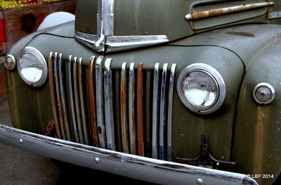 Old delivery truck