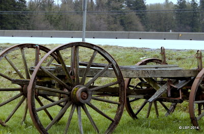 Old farm equipment