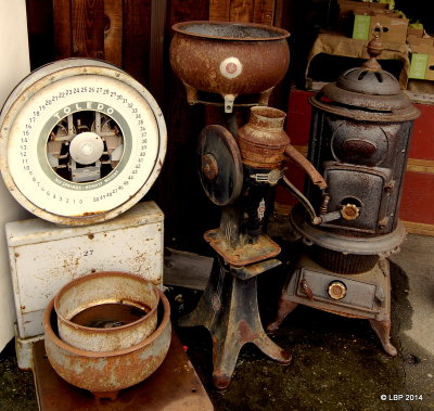 Old farm equipment