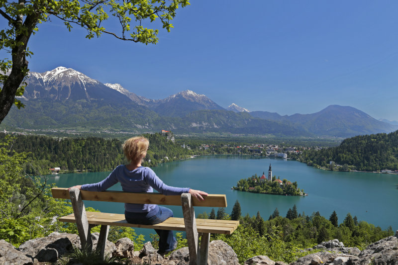 Ojstrica view point, Lake Bled