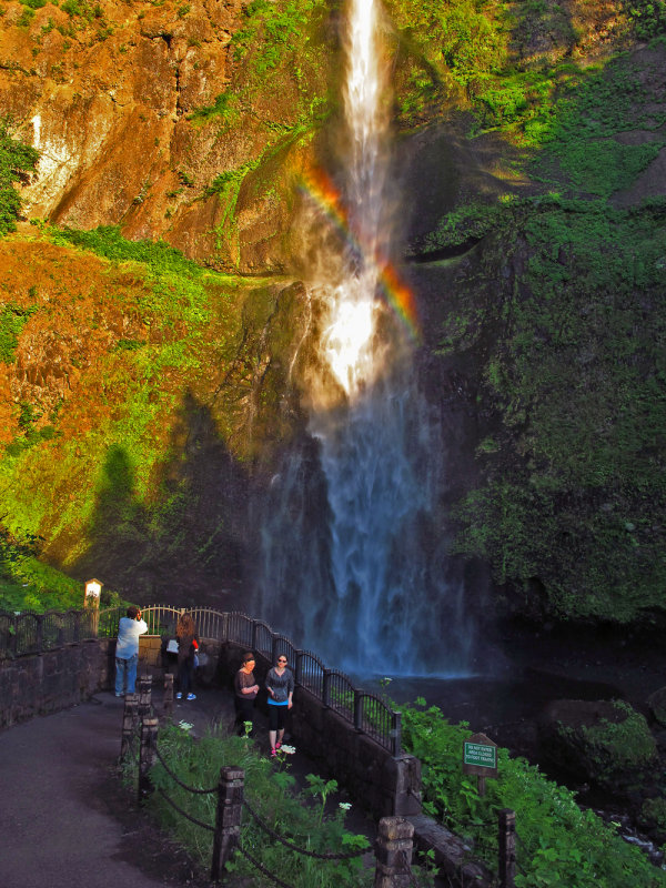 Multnomah Falls Rainbow, Oregon