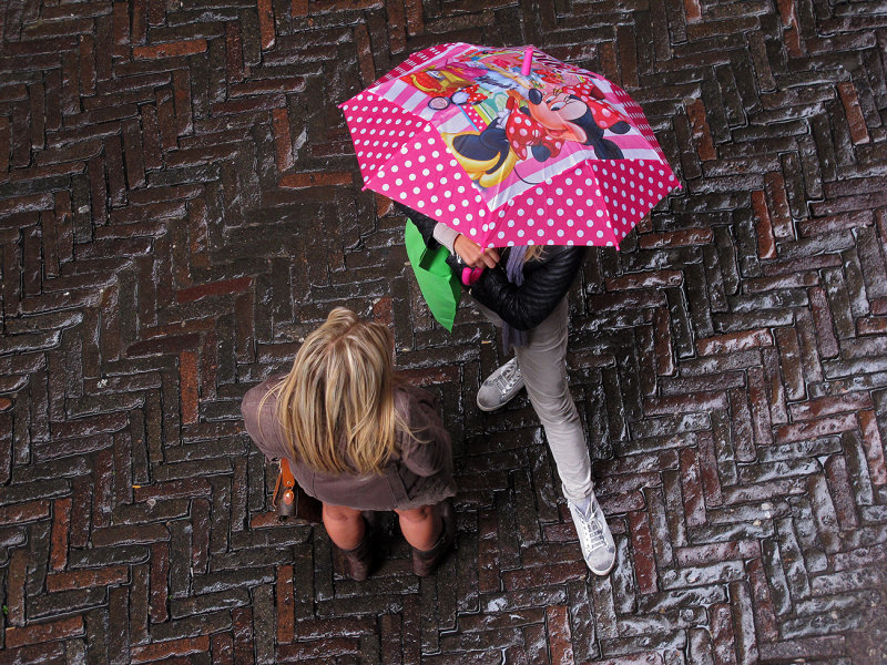 Rainy day,  Bergamo