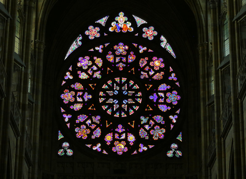 Rose Window, St Vitus Cathedral 