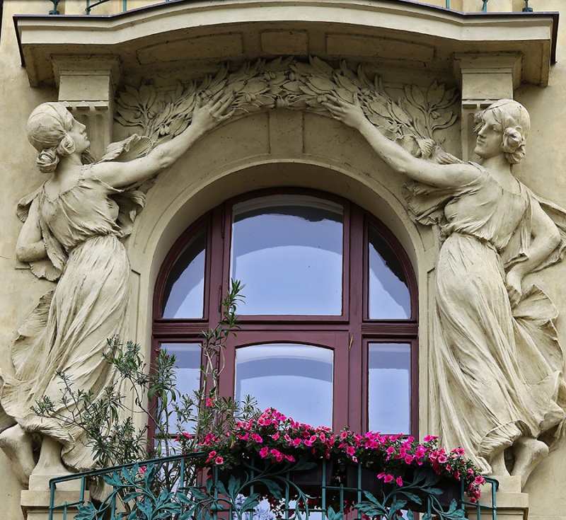 Detail, Nove Mesto, Prague