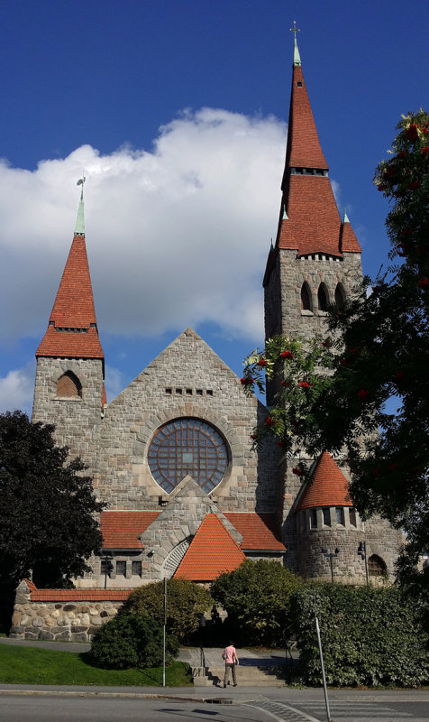 The Towers of Tampere Cathedral 