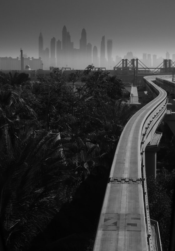 The Palm Jumeirah Monorail