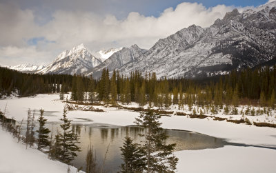 Banff late winter