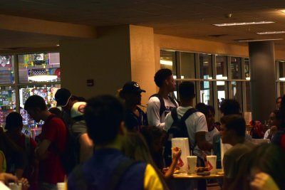 Chance Comanche in line at Chick-Fil-A.jpg