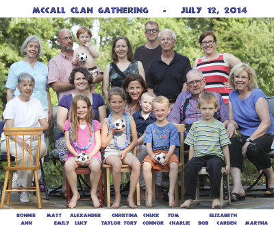 McCall Clan Gathering 2014