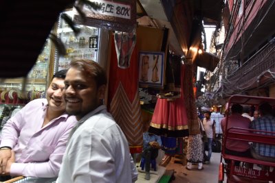 rickshaw ride through Chandni Chowk bazaar