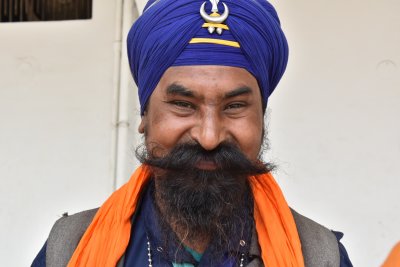 Sikh Temple pilgrim