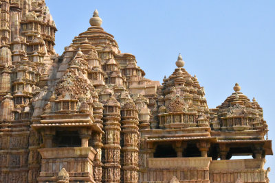   Khajuraho - 9th - 10th century temples