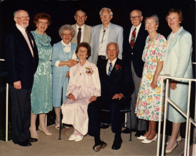 Ken and Ruth Tetzlaff Cook 50th Anniversary