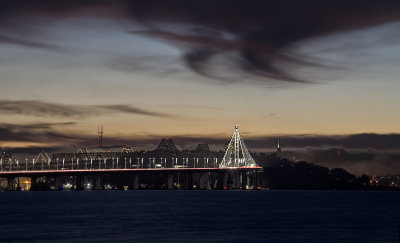The new Bay Bridge span