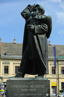 Bronze Statue of Svetozar Miletic DSC_6106
