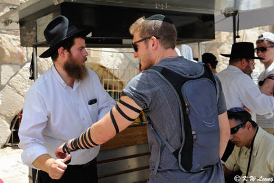 Putting on Tefillin DSC_3736