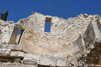 Wall of the ruins of Byzantine church near  St. Anne Church DSC_3506