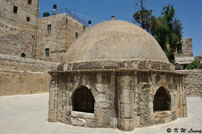 Dome on the roof of the Church of the Holy Sepulchre DSC_3408