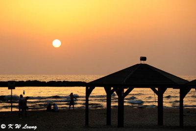 Sunset @ Tel Aviv Promenade DSC_4474