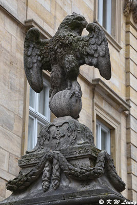 Medieval eagle statue DSC_1761