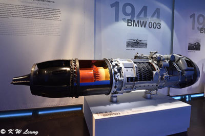 1944 Type BMW 003 Turbojet Engine