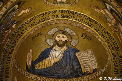 Mosaic of Christ Pantocrator, Palatine Chapel DSC_6373