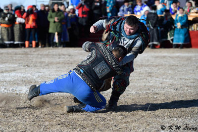 Mongolian wrestling @ Naadam DSC_5024