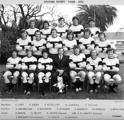 Abbots College Rugby Tour 1972 