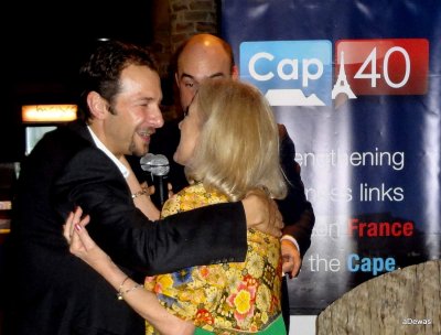 Suzanne Himely French market 2015 Cap40 Business Award Gala in Kirstenbosch