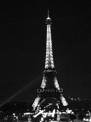 eiffel bw
