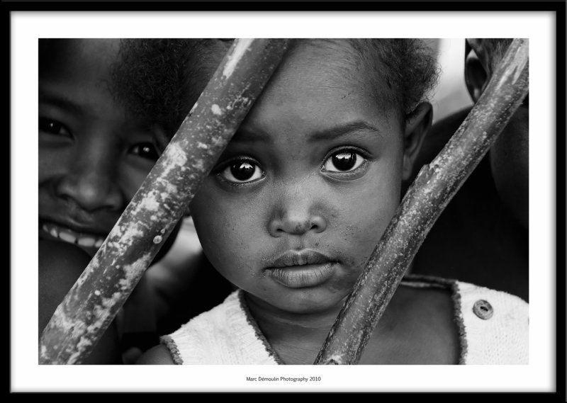 Young girl in Ambohimahasoas market, Madagascar 2010
