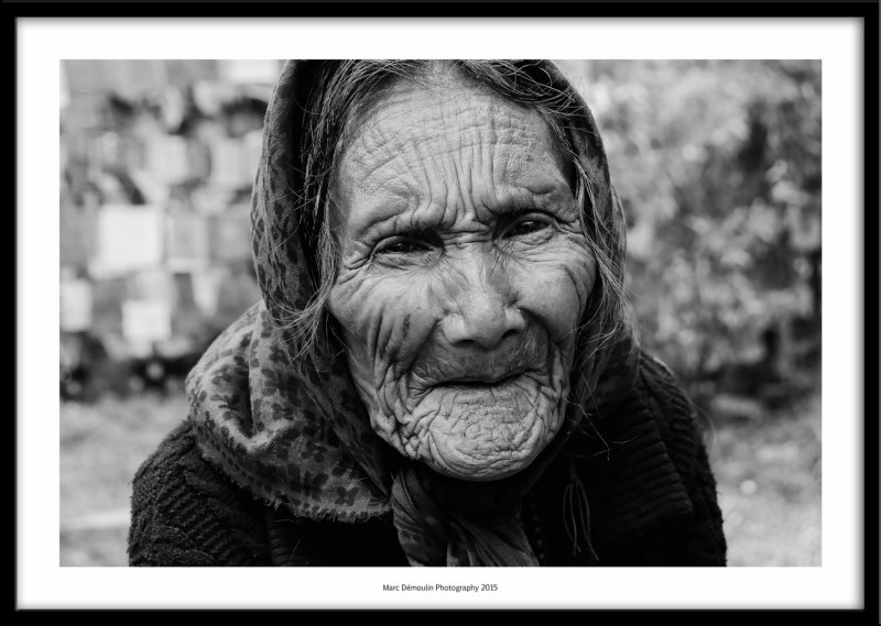 Old lady, Rewalsar, India 2015