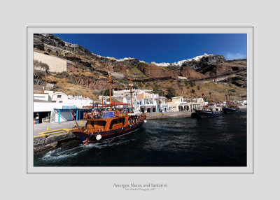 Amorgos, Naxos, and Santorini 19