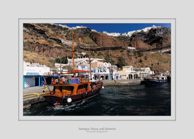 Amorgos, Naxos, and Santorini 169