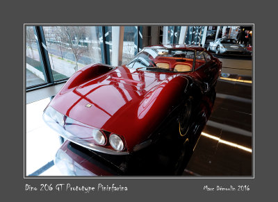 DINO 206 GT Prototype Pininfarina Paris - France