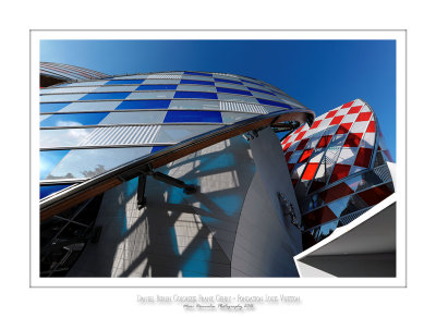 Fondation Louis Vuitton colorized by Daniel Buren 13