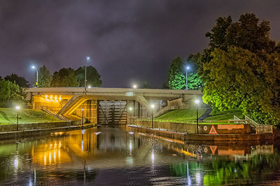Rideau Canal At Night 20130608