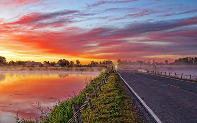 Otter Creek At Sunrise 20130906